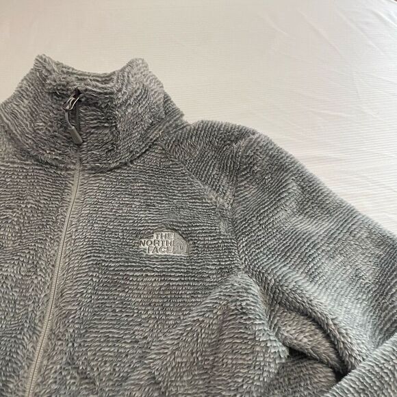 The North Face Grey Osito Women’s Fleece Jacket Size Medium - Picture 2 of 10